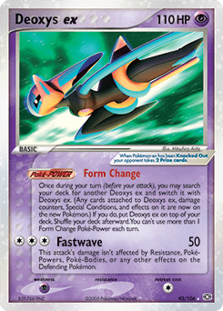 Deoxys-EX Emerald card