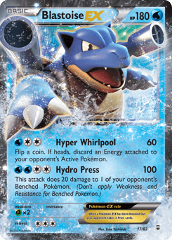 Blastoise ex Generations card