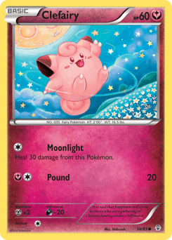Clefairy Generations card