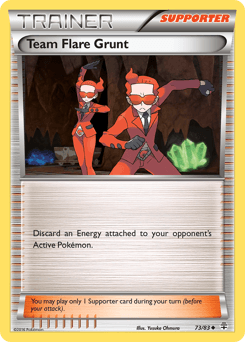 Team Flare Grunt Generations card