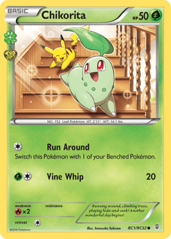 Chikorita Generations card