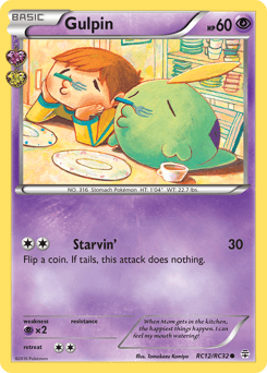 Gulpin Generations card