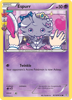 Espurr Generations card