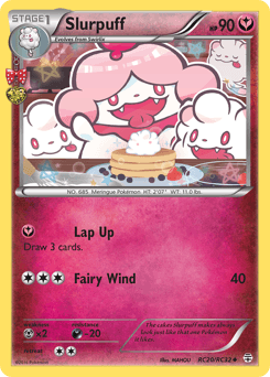 Slurpuff Generations card