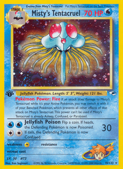 2000 Gym Heroes Misty's Tentacruel #10