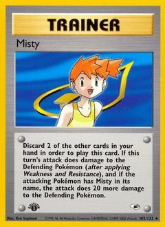 2000 Gym Heroes Misty #102