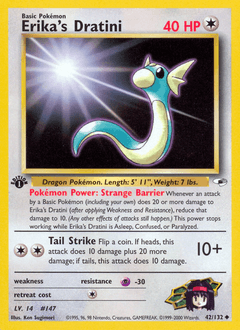 2000 Gym Heroes Erika's Dratini #42