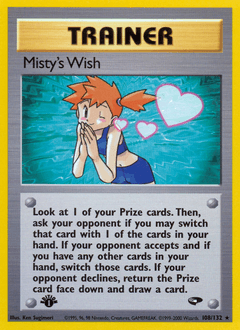 2000 Gym Challenge Misty's Wish #108