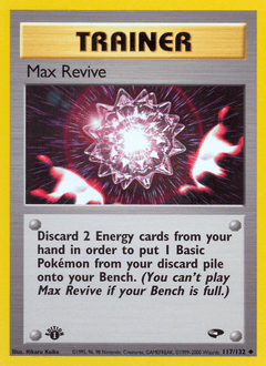 Max Revive Gym Challenge card