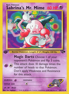 2000 Gym Challenge Sabrina's Mr. Mime #59