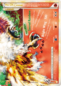 Ho-Oh LEGEND HeartGold & SoulSilver card