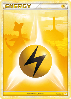 Lightning Energy HeartGold & SoulSilver card