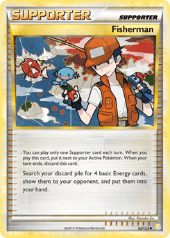 Fisherman HeartGold & SoulSilver card