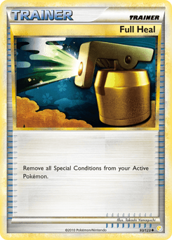Full Heal HeartGold & SoulSilver card