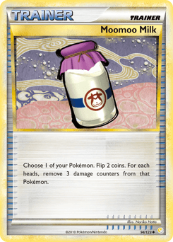 Moomoo Milk HeartGold & SoulSilver card
