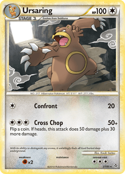 2010 HS—Unleashed Ursaring #27
