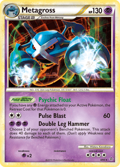 Metagross HS—Unleashed card