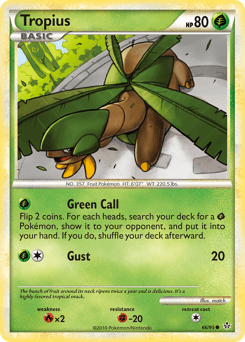 Tropius HS—Unleashed card
