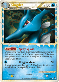 Kingdra HS—Unleashed card