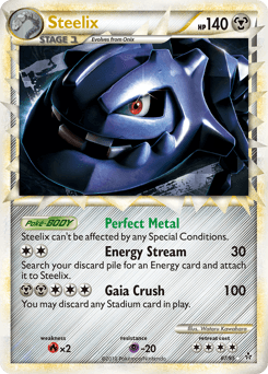 Steelix HS—Unleashed card