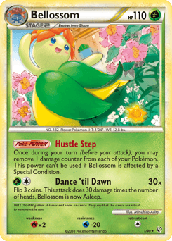 Bellossom HS—Undaunted card