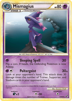 Mismagius HS—Undaunted card