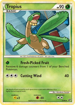 Tropius HS—Undaunted card