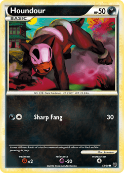 2010 HS—Undaunted Houndour #53