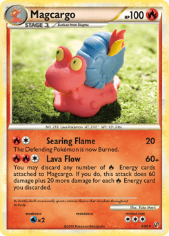 Magcargo HS—Undaunted card
