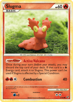 Slugma HS—Undaunted card