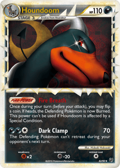 Houndoom HS—Undaunted card