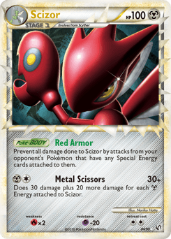 Scizor HS—Undaunted card