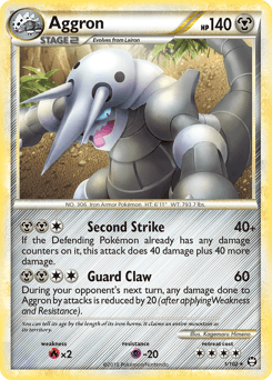Aggron HS—Triumphant card