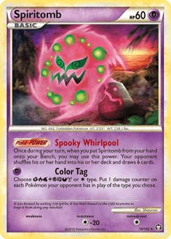 Spiritomb HS—Triumphant card