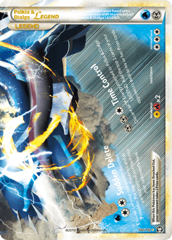 Palkia & Dialga LEGEND HS—Triumphant card
