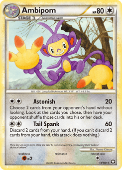 Ambipom HS—Triumphant card