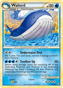 Wailord HS—Triumphant card