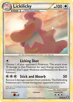 Lickilicky HS—Triumphant card