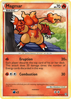 2010 HS—Triumphant Magmar #42