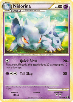 Nidorina HS—Triumphant card