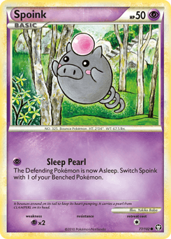 Spoink HS—Triumphant card