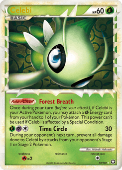 Celebi ★ HS—Triumphant card