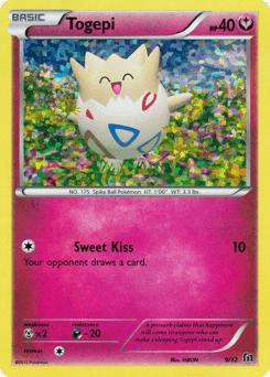 Togepi McDonald's Collection 2016 card