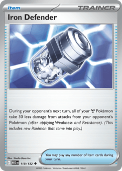 2025 Mega Evolution Iron Defender #118