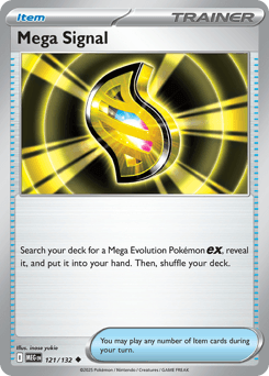 2025 Mega Evolution Mega Signal #121