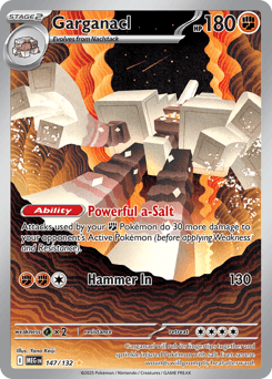2025 Mega Evolution Garganacl #147