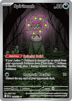 Spiritomb Mega Evolution card