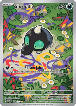 Shroodle Mega Evolution card