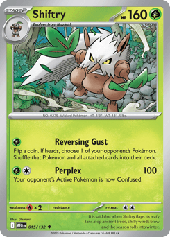 2025 Mega Evolution Shiftry #15