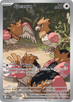 2025 Mega Evolution Spearow #151